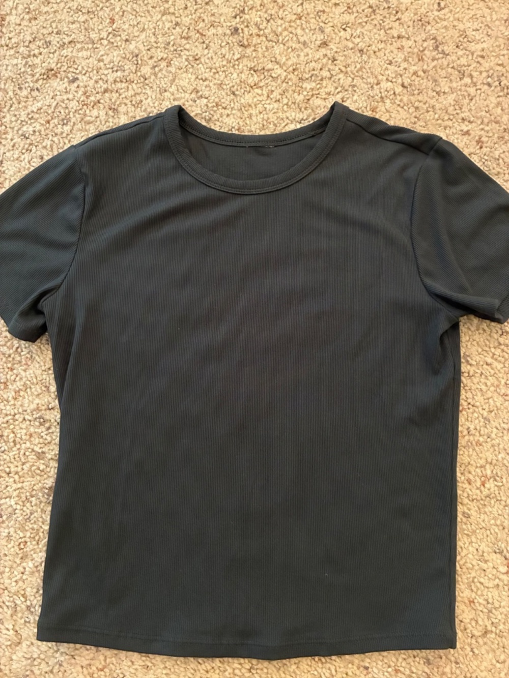 Athleta Signiture Rib Cropped tee - Picture 2 of 3